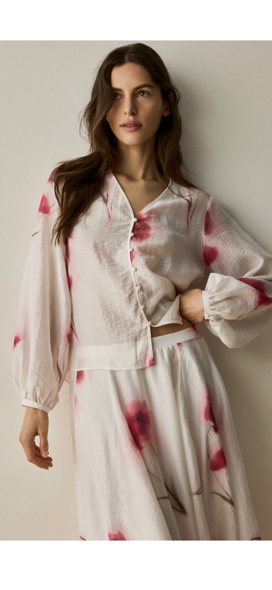 P-Chemise fleurie